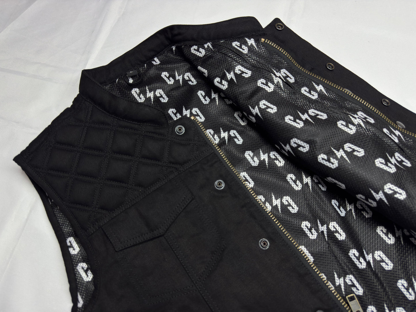 CSD Club Cut Denim Vest