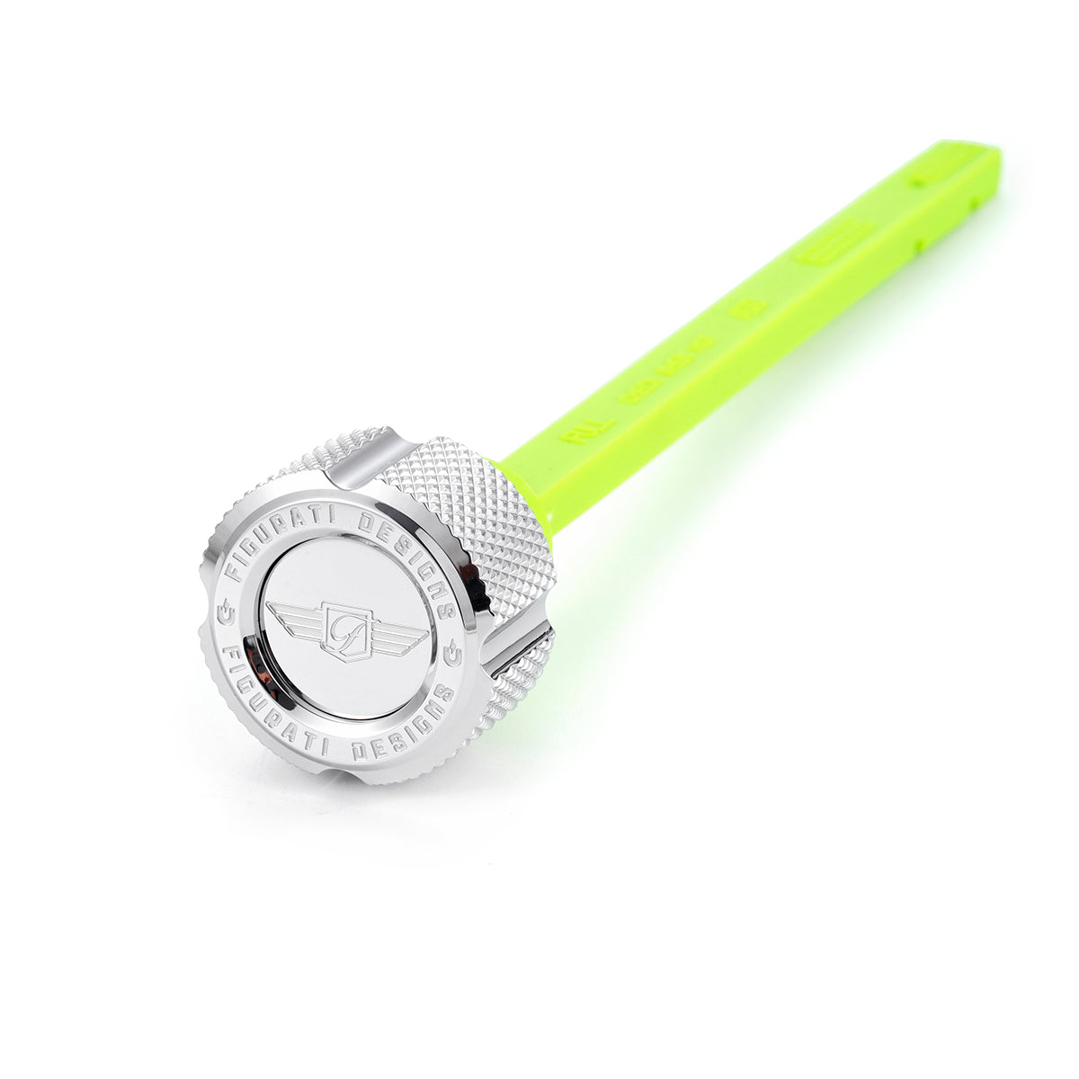 Magnetic Dipstick for Indian ThunderStroke (2014-2018) - Knurled Silver - image 1