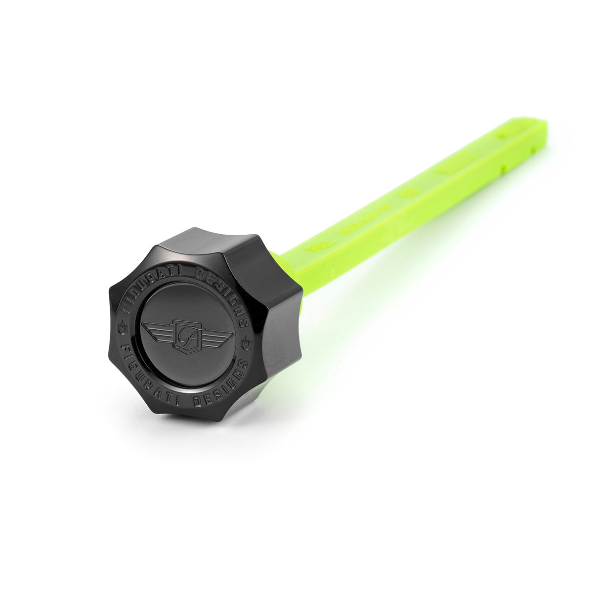 Magnetic Dipstick for Indian ThunderStroke (2014-2018) - Curved Black - image 1