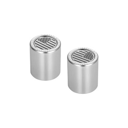 Harley-Davidson Stainless-Steel American Flag Docking Covers - image 2