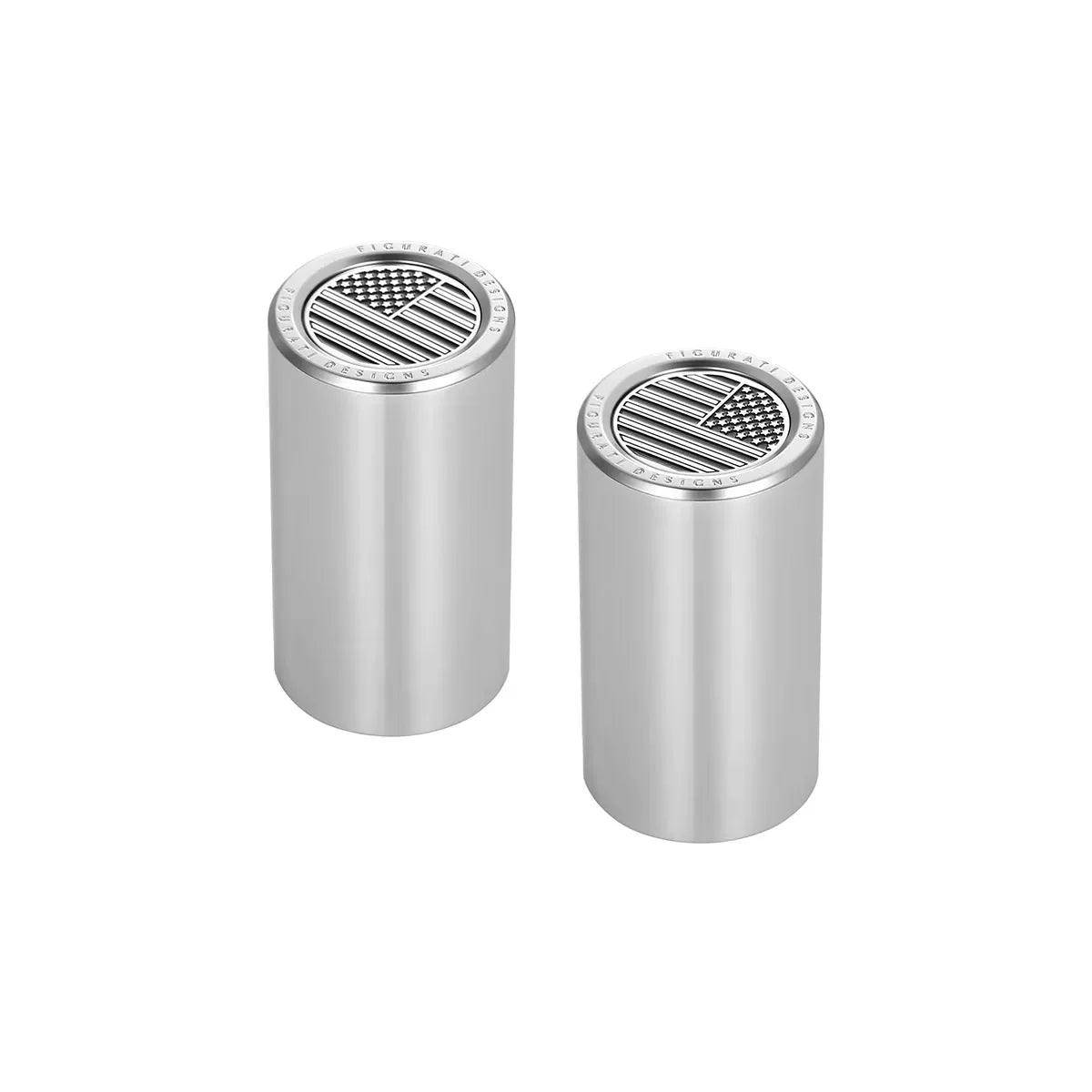 Harley-Davidson Stainless-Steel American Flag Docking Covers - image 2