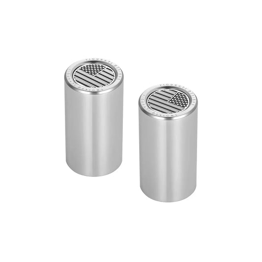 Harley-Davidson Stainless-Steel American Flag Docking Covers - image 2