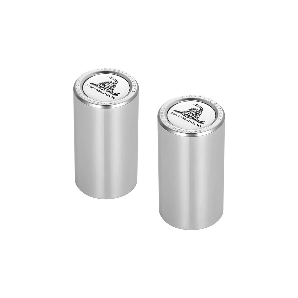 Harley-Davidson Stainless-Steel Don't Tread On Me Docking Hardware - image 2