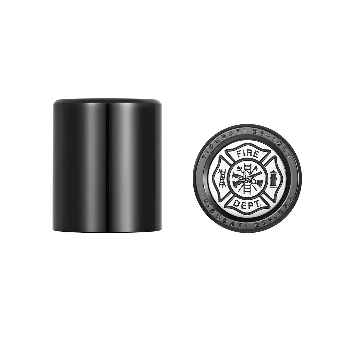 Harley-Davidson Stainless-Steel in Black Maltese Cross - FIRE Docking Hardware - image 1