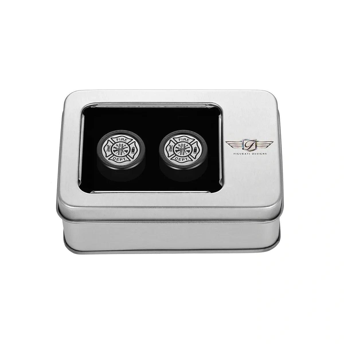 Harley-Davidson Stainless-Steel in Black Maltese Cross - FIRE Docking Hardware - image 3