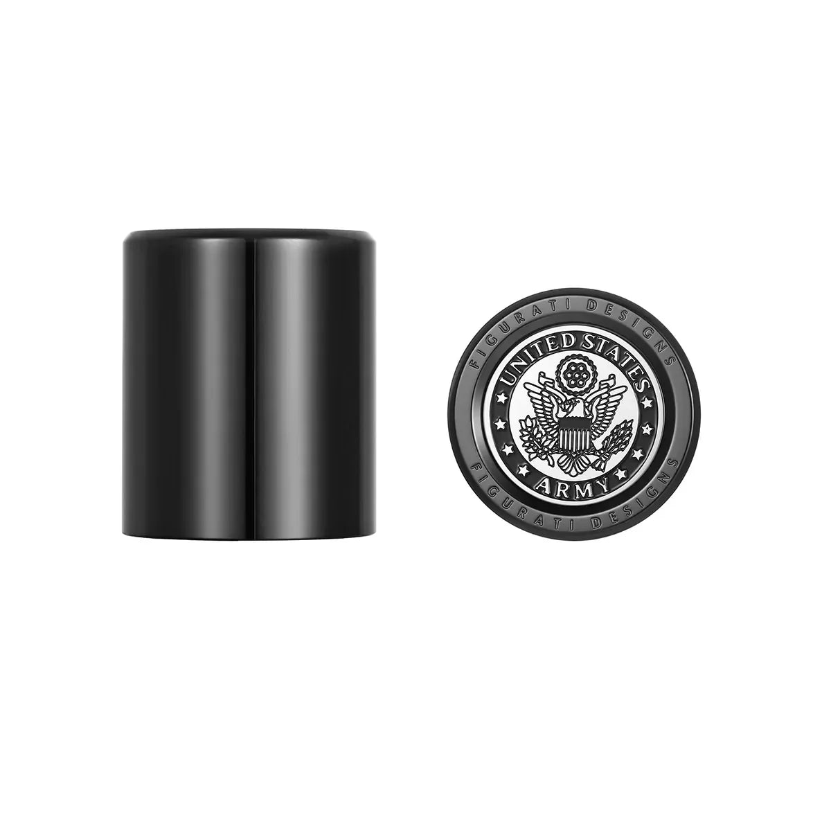 Harley-Davidson Stainless-Steel in Black Officially Licensed US Army Docking Hardware - image 1