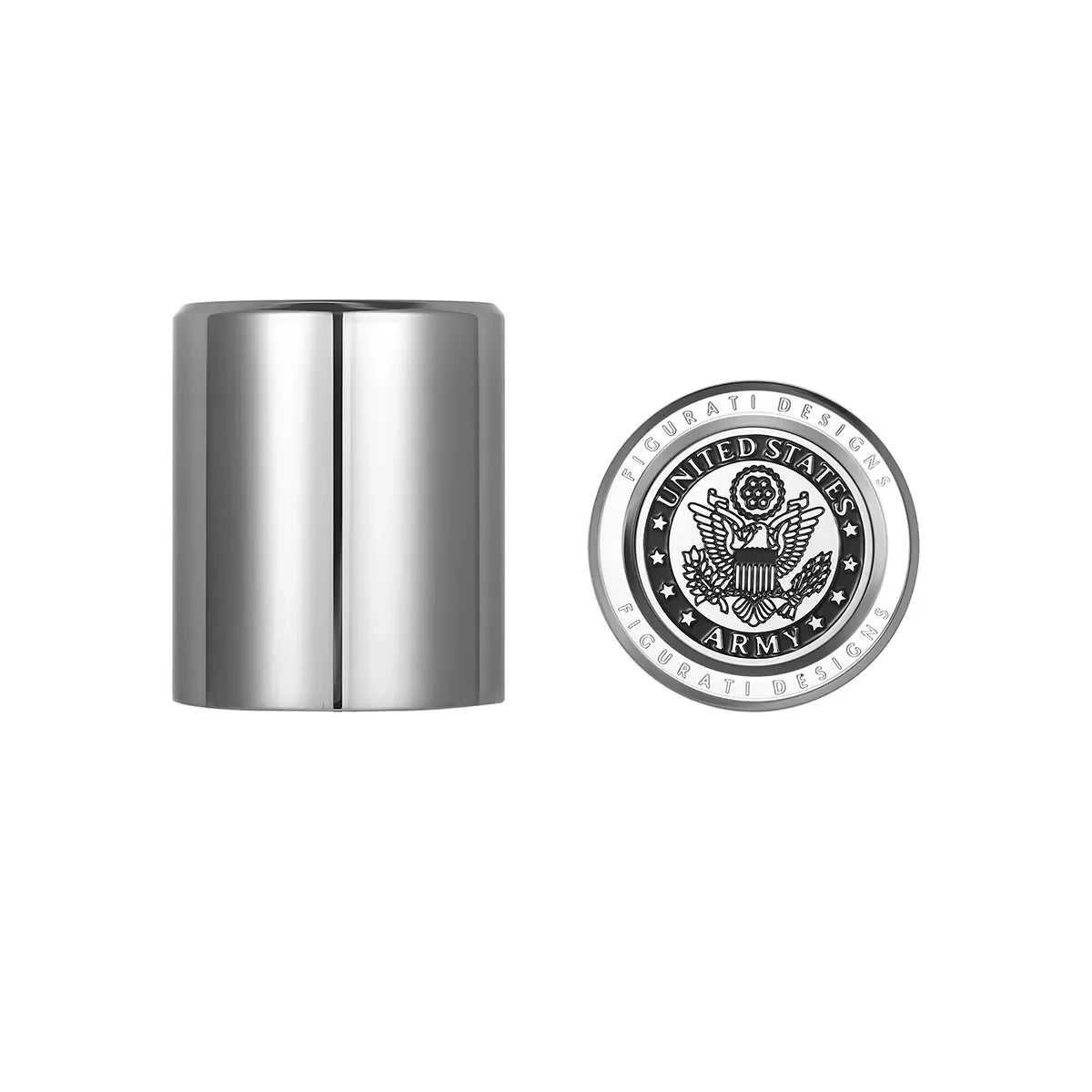 Harley-Davidson Stainless-Steel Officially Licensed US Army Docking Hardware - image 1