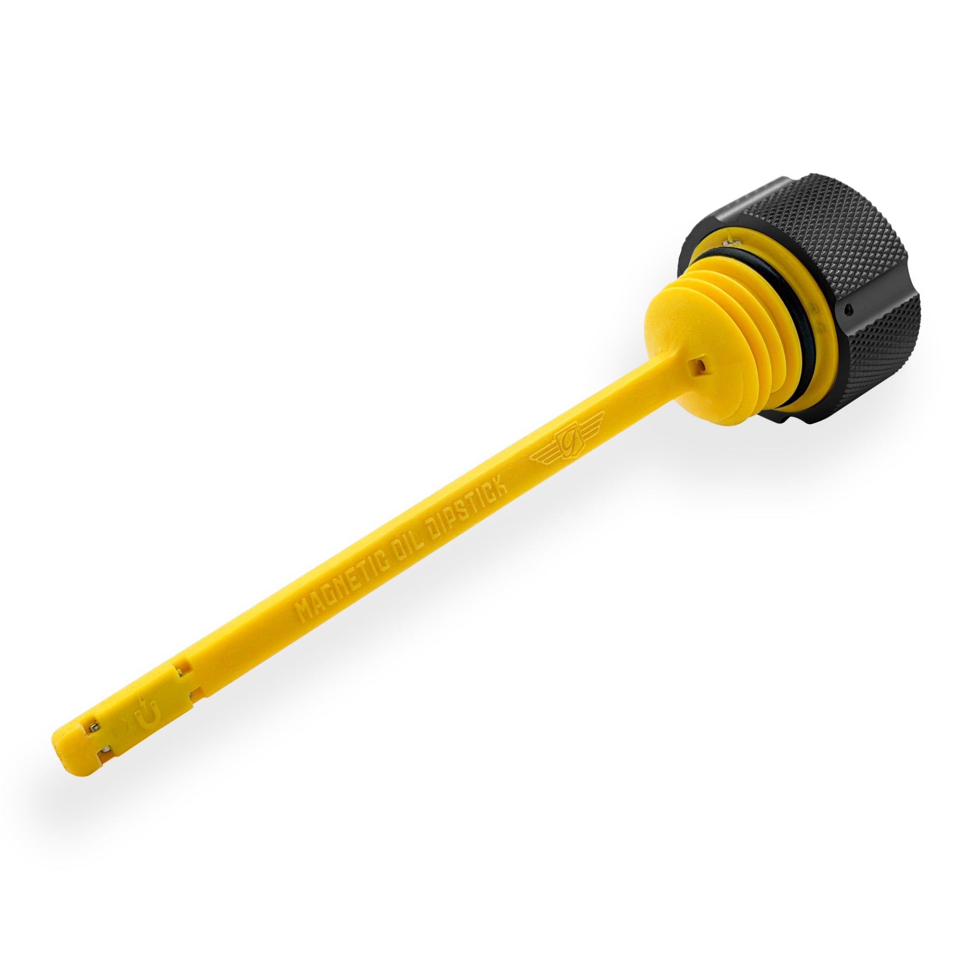 Performance Vented Dipstick for Harley-Davidson Touring M8 (2017-2026) - Knurled Black - image 3