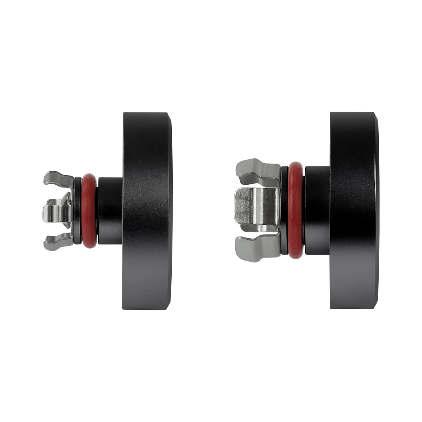 Performance Aluminum Front Axle Nut Covers - Black - image 3
