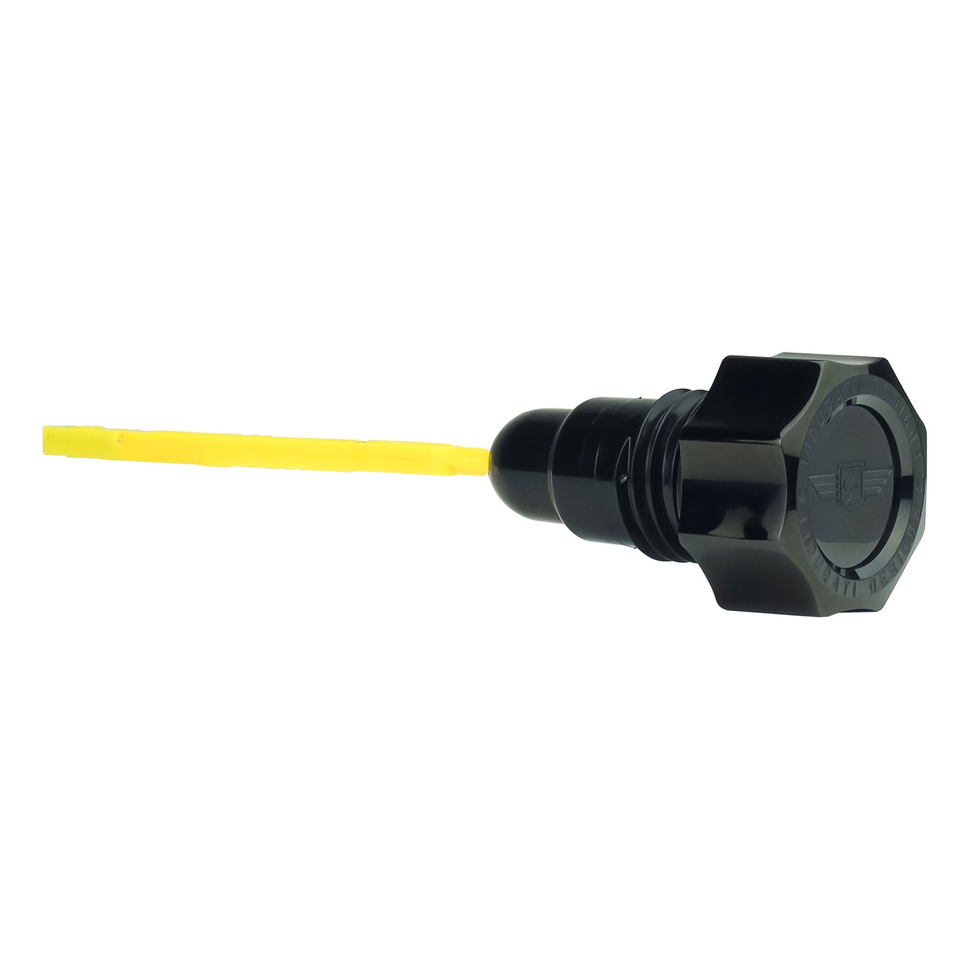 Magnetic Dipstick for Harley-Davidson Touring Twin Cam (2007-2016) - Curved Black - image 3