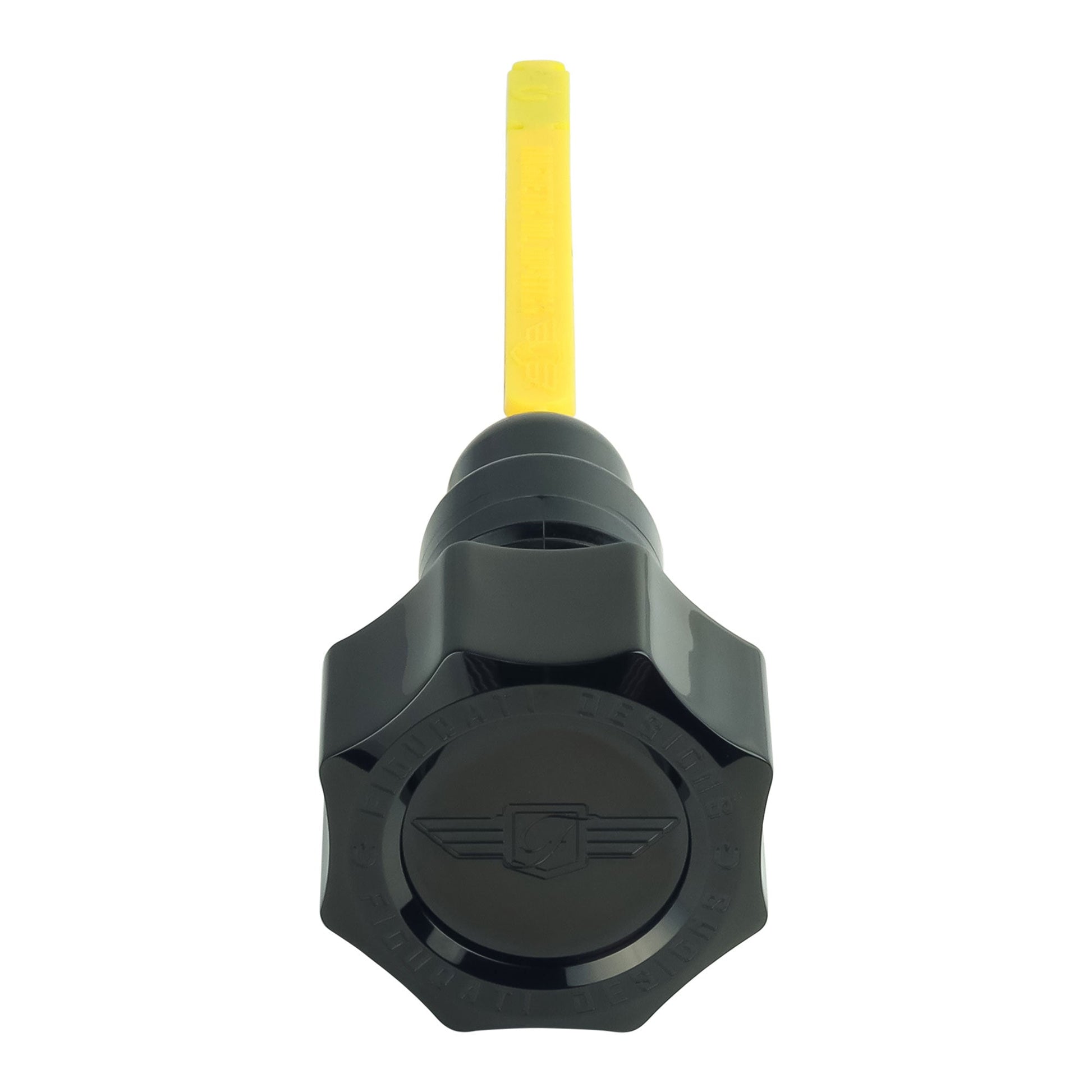 Magnetic Dipstick for Harley-Davidson Touring Twin Cam (2007-2016) - Curved Black - image 2