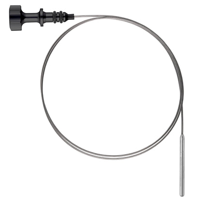Performance Magnetic Engine Oil Dipstick for Ford 6.7L Power Stroke V8 - Curved Black - image 2