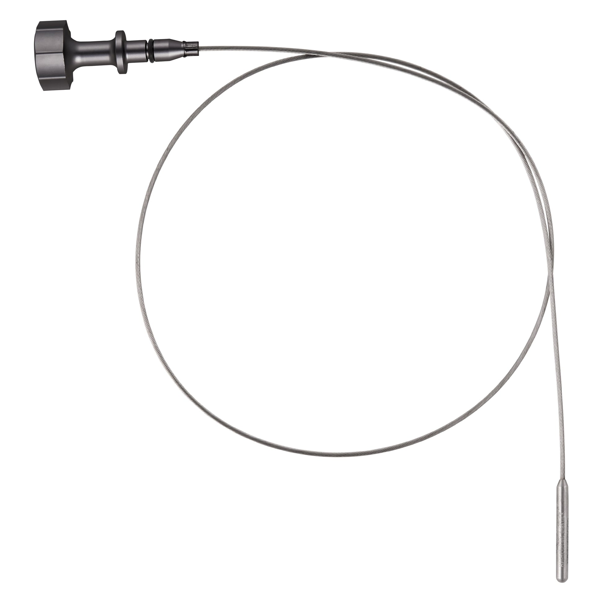 Performance Magnetic Engine Oil Dipstick for GM 6.6L V-8 L5P Duramax Turbo-Diesel - Curved Black - image 2