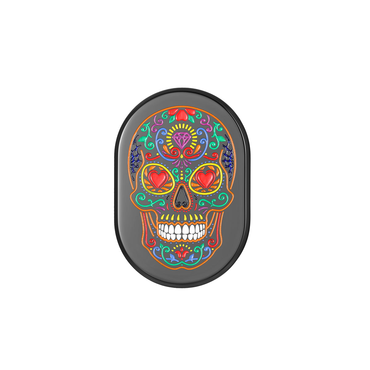 Harley-Davidson Black Antenna Sugar Skull Cover - Left - image 1