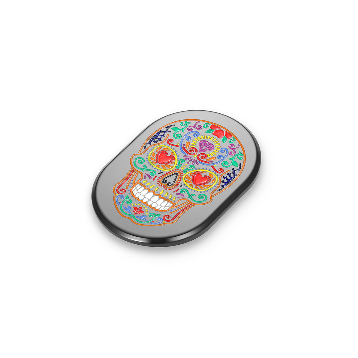 Harley-Davidson Black Antenna Sugar Skull Cover - Left - image 2
