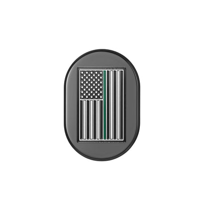 Harley-Davidson Black thin Green Line Antenna Cover - Right - image 1