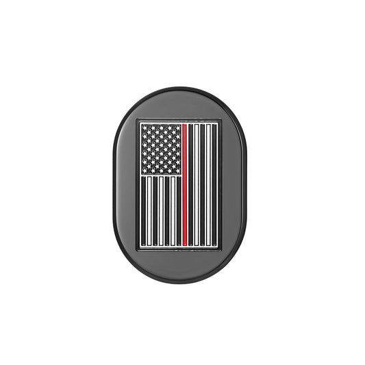 Harley-Davidson Black thin Red Line Antenna Cover - Right - image 1