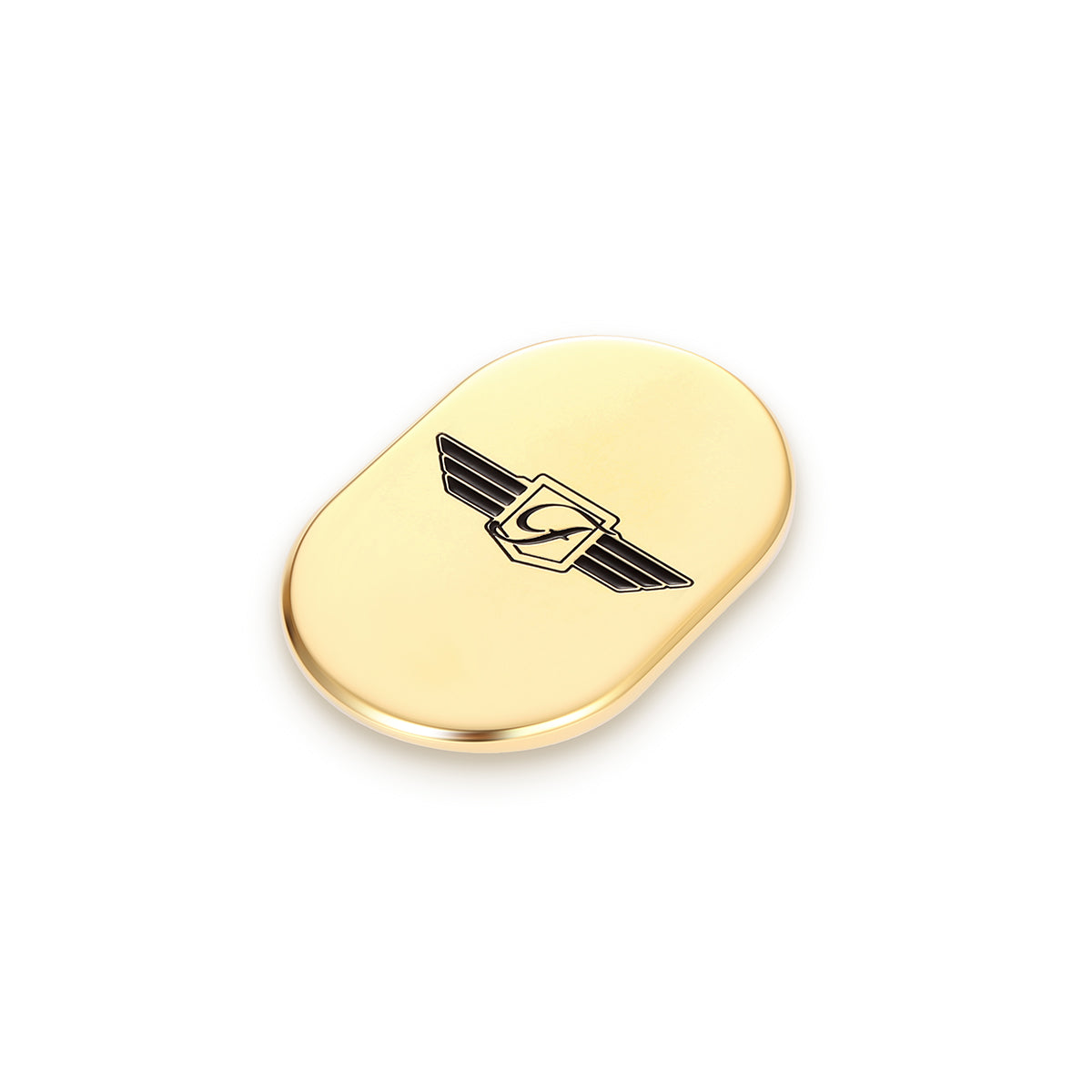 Harley-Davidson Gold FD Logo Blk. Antenna Cover - Right - image 2