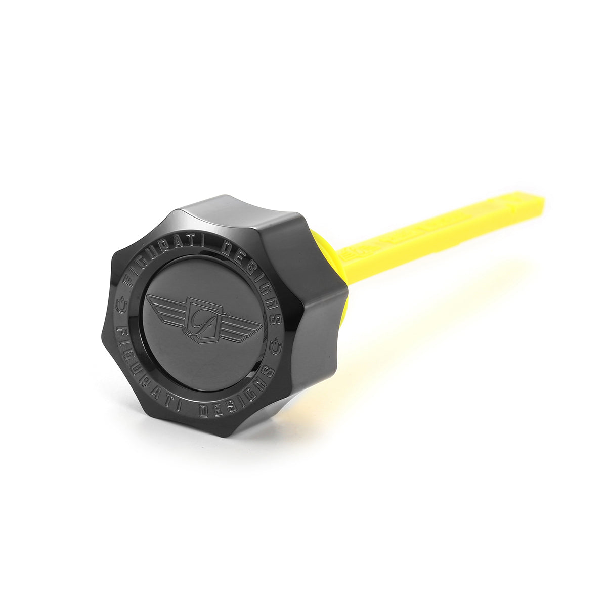 Magnetic Dipstick for Harley-Davidson Touring M8 (2017-2026) - Curved Black - image 2