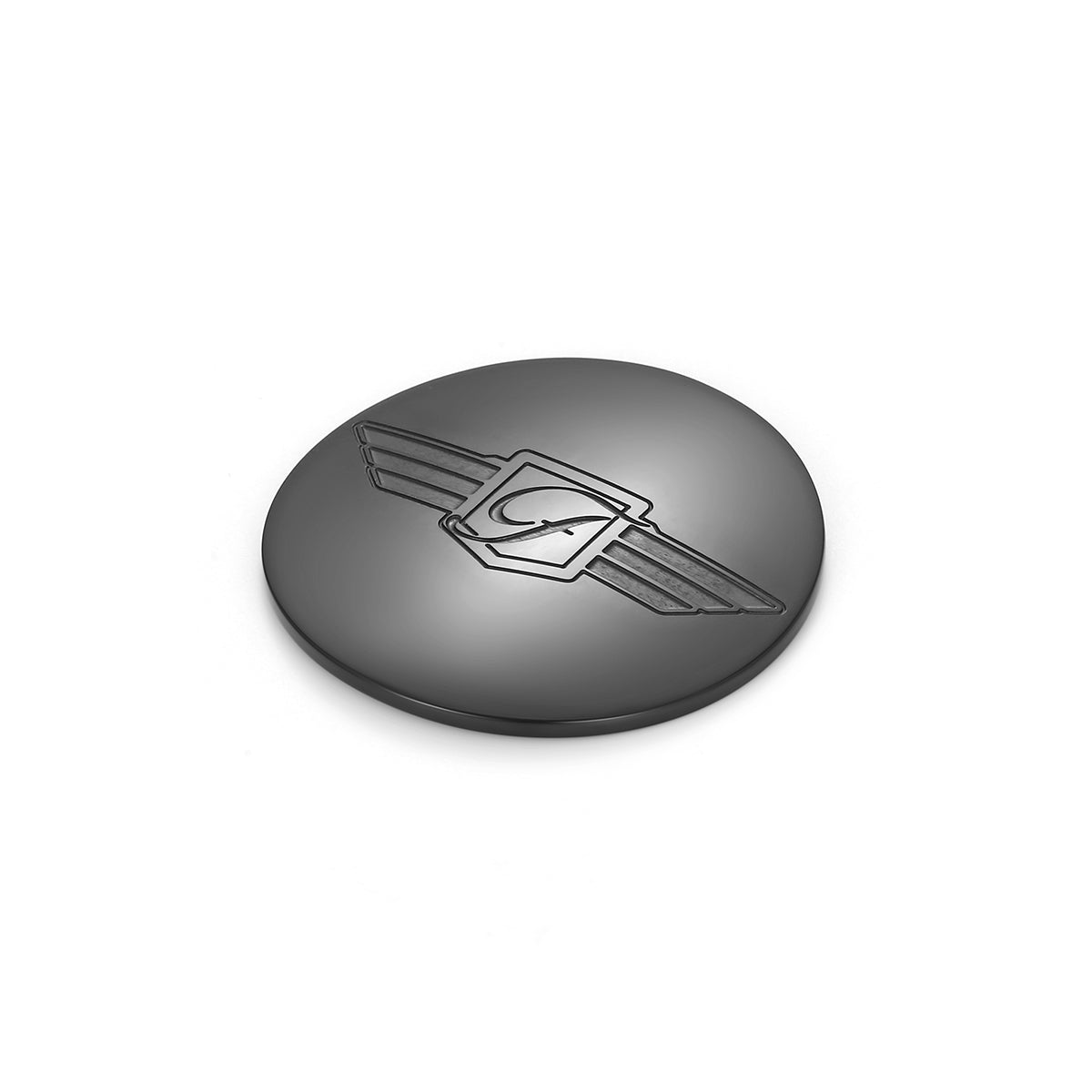 Harley-Davidson Stainless-Steel FD Logo Back Fender Cover in Black - image 2