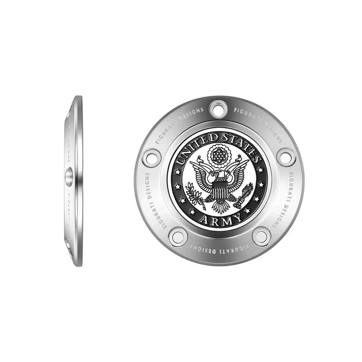 Harley-Davidson Stainless-Steel Officially Licensed US Army Twin Cam Timing Cover - image 1