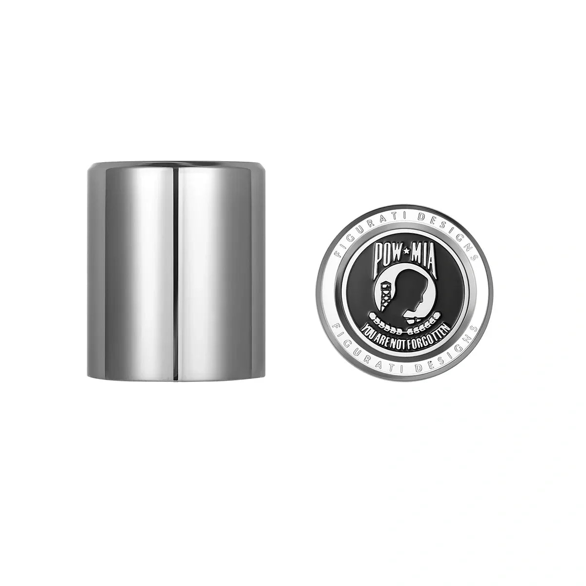 Harley-Davidson Stainless-Steel POW MIA Docking Hardware - image 1