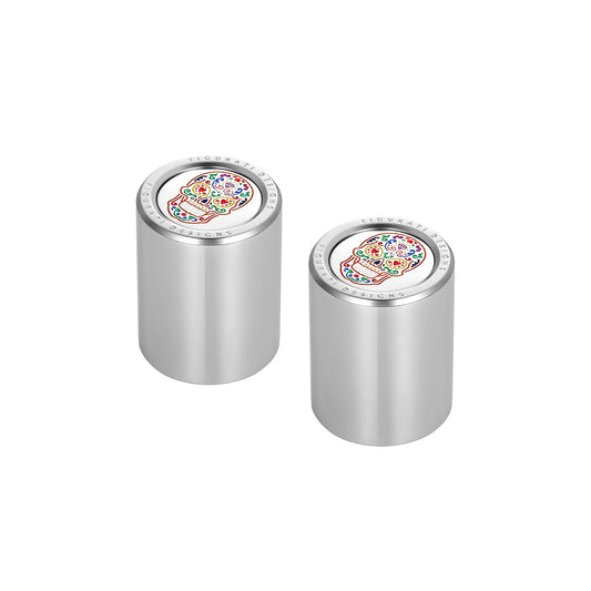 Harley-Davidson Stainless-Steel Sugar Skulls Docking Covers - image 2