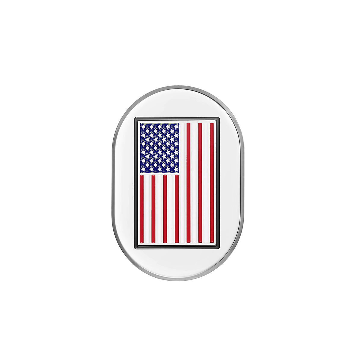 Harley-Davidson Stainless-Steel American Flag Antenna Cover - Right - image 1