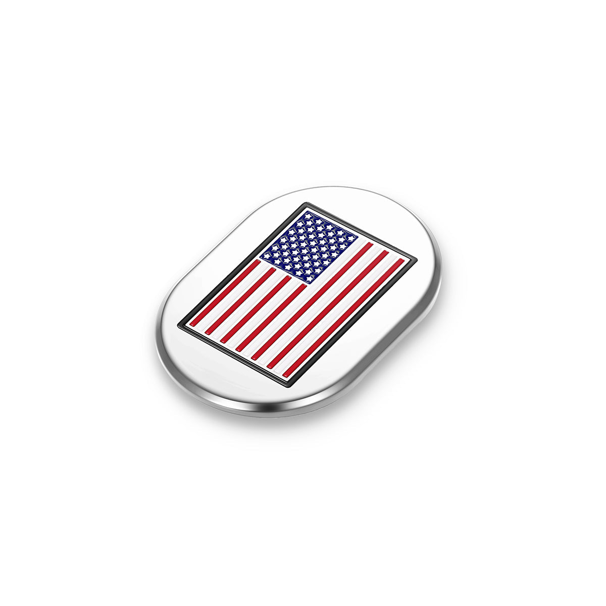 Harley-Davidson Stainless-Steel American Flag Antenna Cover - Right - image 2
