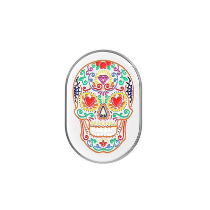 Harley-Davidson Stainless-Steel Antenna Sugar Skull Cover - Left - image 1