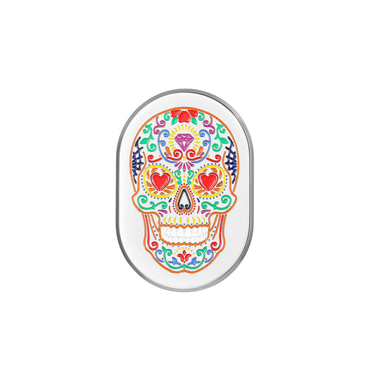 Harley-Davidson Stainless-Steel Antenna Sugar Skull Cover - Right - image 1