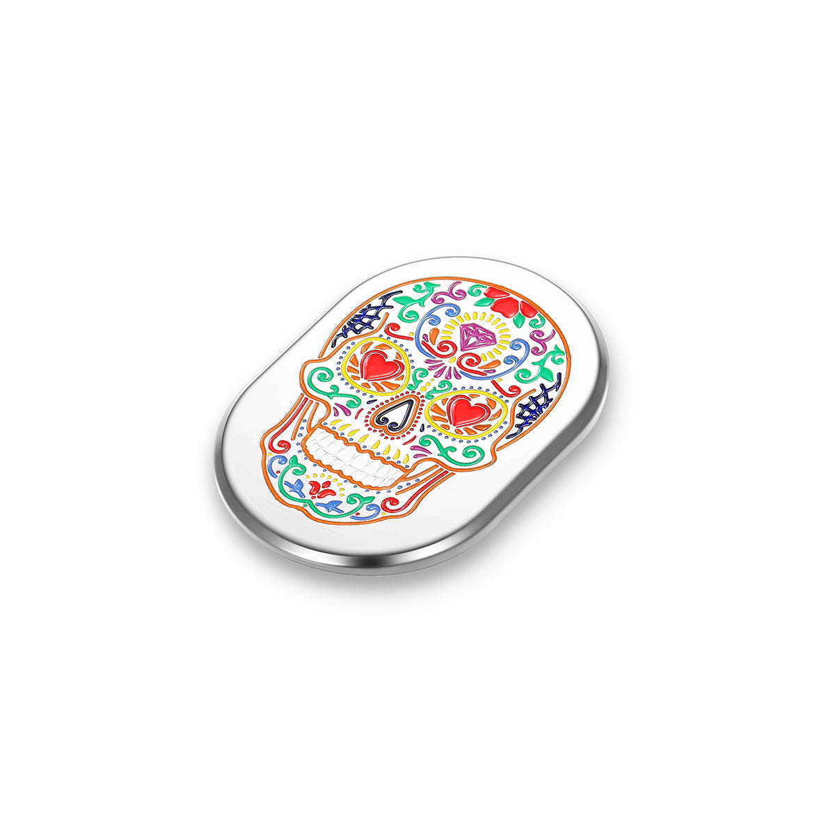 Harley-Davidson Stainless-Steel Antenna Sugar Skull Cover - Right - image 2