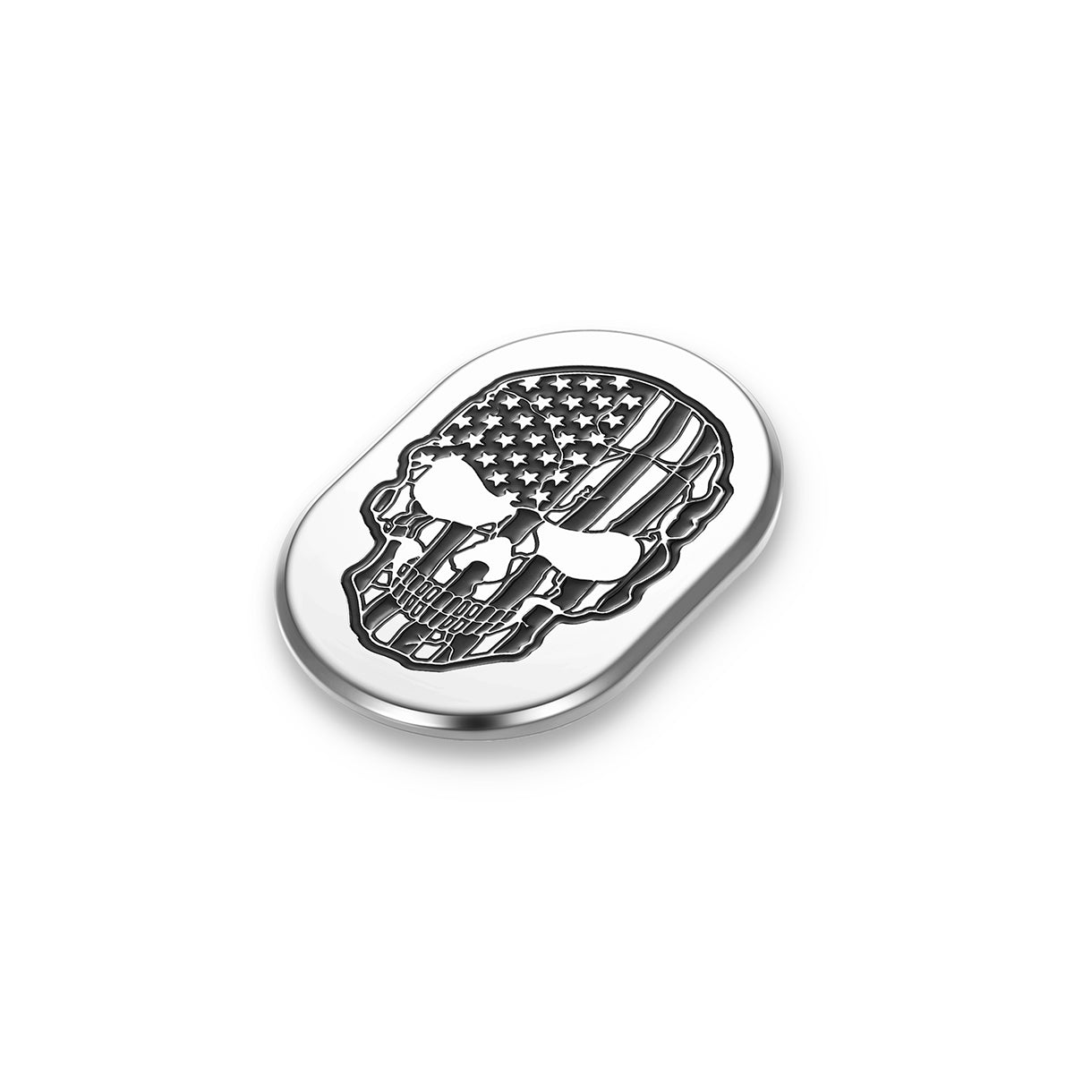 Harley-Davidson Stainless-Steel Black American Skull Antenna Cover - Right - image 2