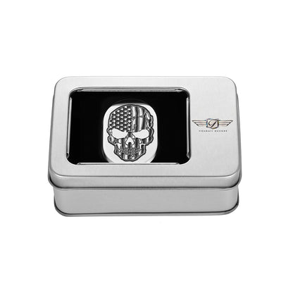 Harley-Davidson Stainless-Steel Black American Skull Antenna Cover - Right - image 3