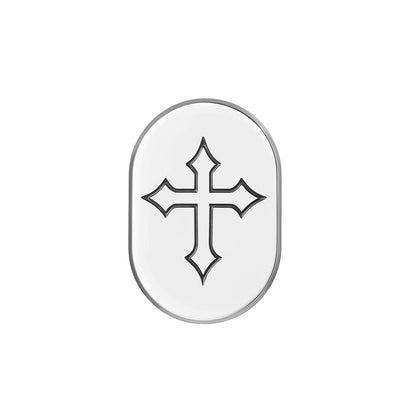 Harley-Davidson Stainless-Steel in Black Cross Antenna Cover - Right - image 1