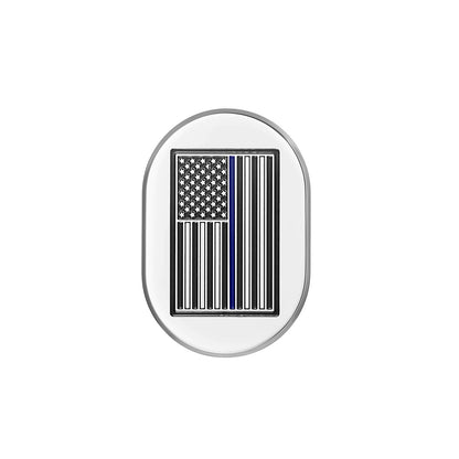 Harley-Davidson Stainless-Steel thin Blue Line Antenna Cover - Right - image 1