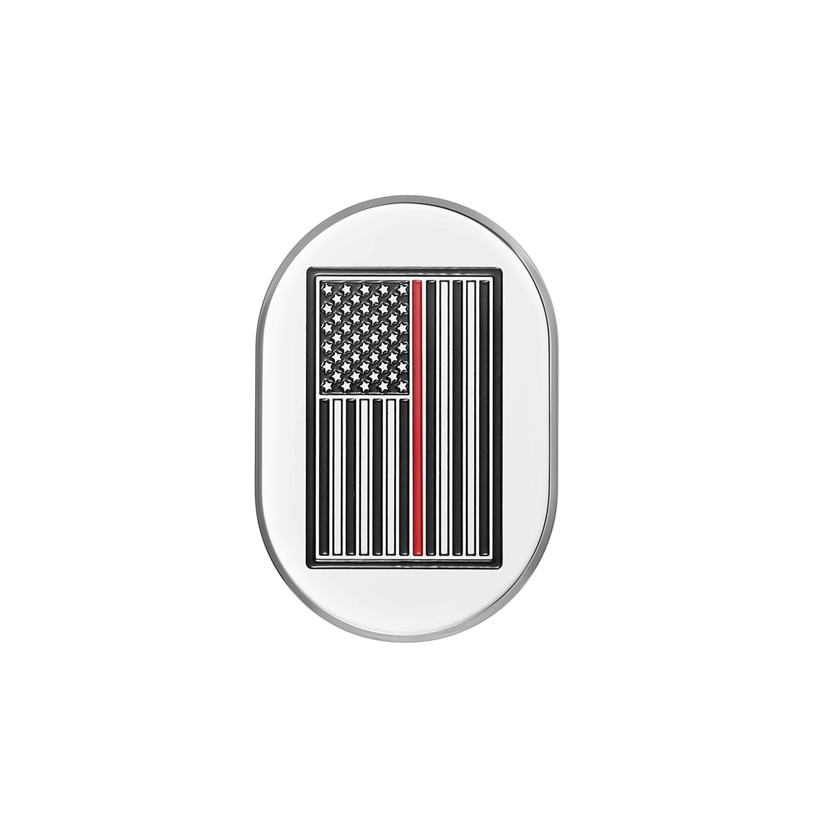 Harley-Davidson Stainless-Steel thin Red Line Antenna Cover - Right - image 1