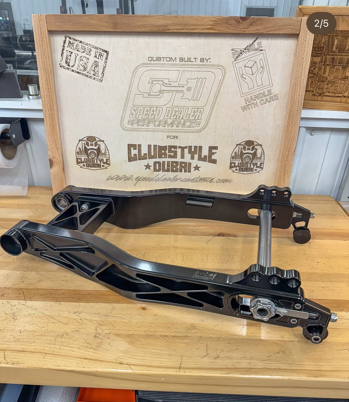 Speed Dealer Customs Swingarm For Touring