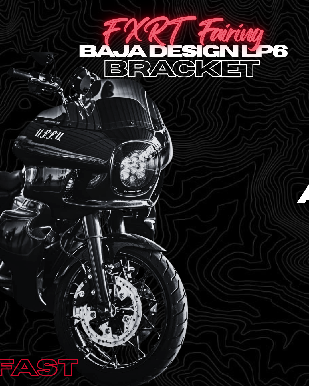 CSD Dominator Fairing LP6 Light Bracket