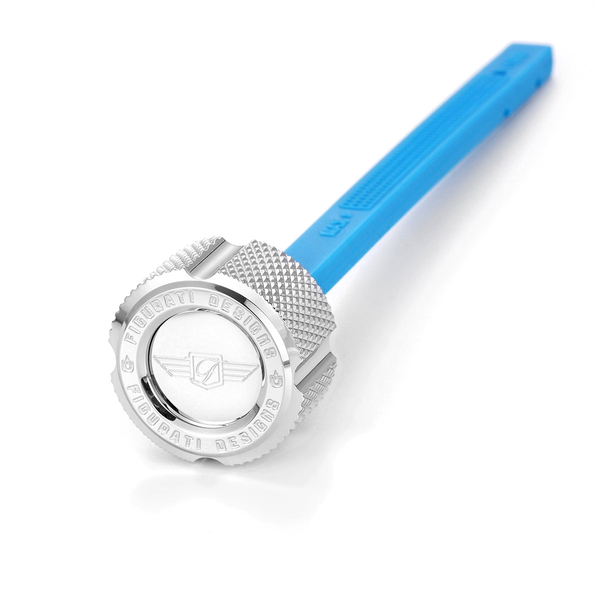 Magnetic Dipstick for BMW K Series (2010-2025) - Knurled Silver - image 1