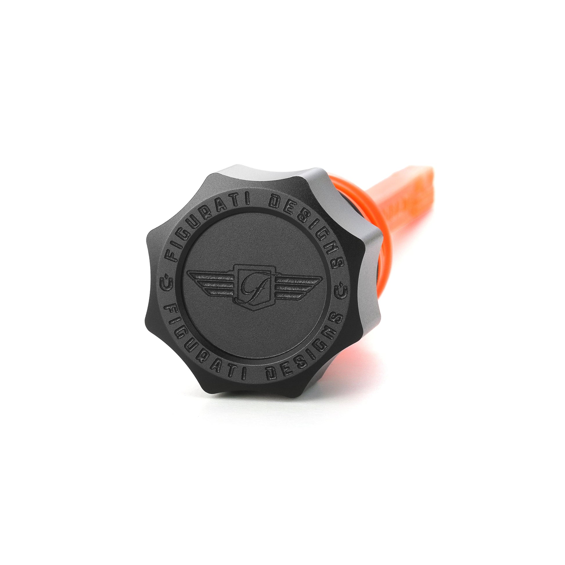 Performance Magnetic Dipstick for Harley-Davidson M8 Softail (2018-2026) - Curved Black - image 1