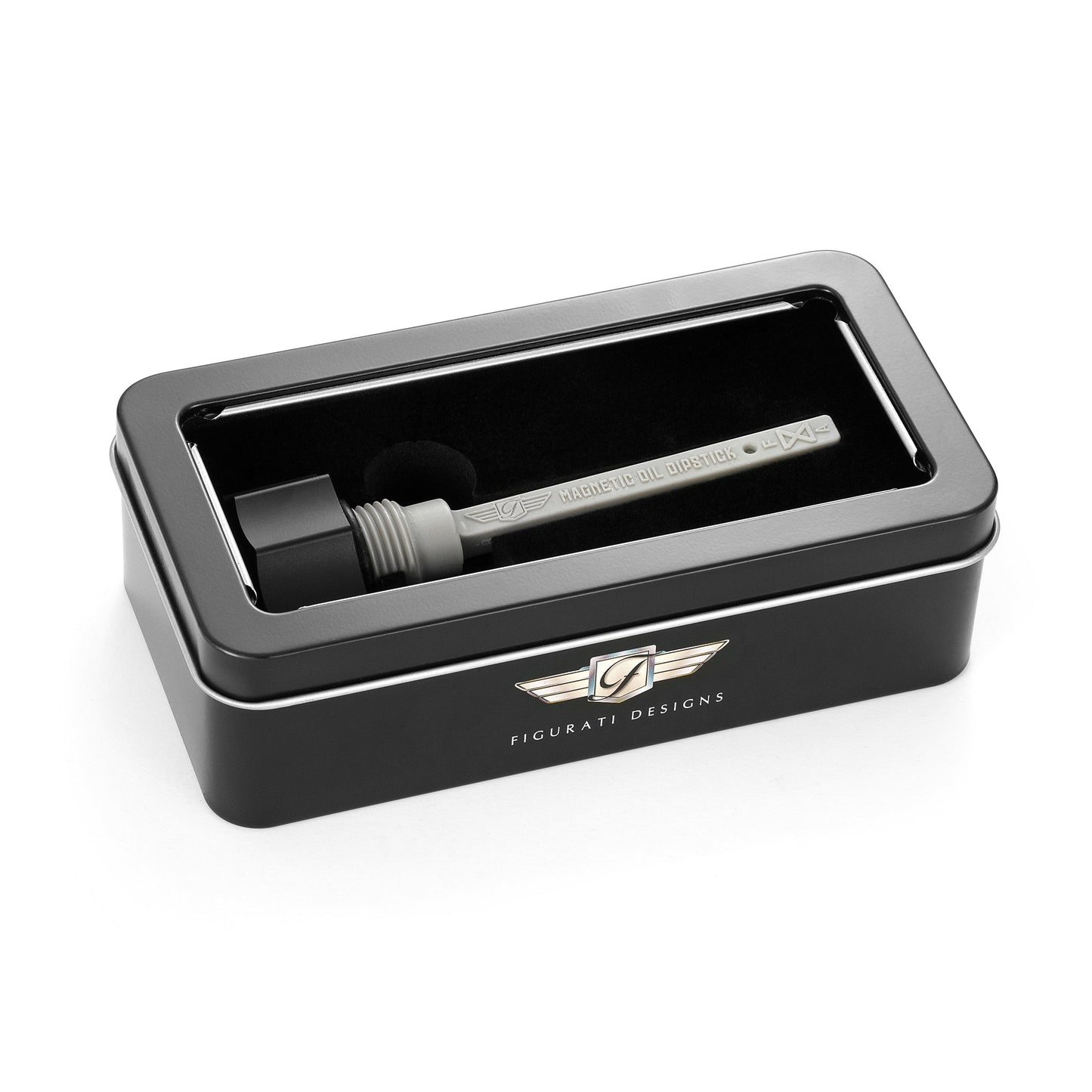 Performance Magnetic Transmission Dipstick for Harley-Davidson M8 (2017-2026) - Curved Black - image 3