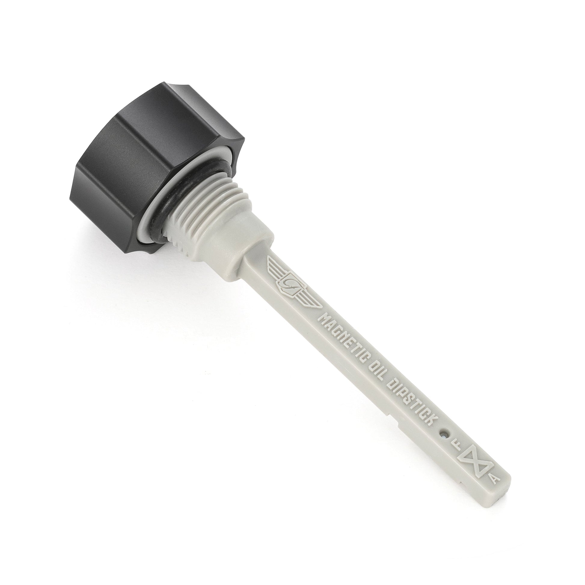 Performance Magnetic Transmission Dipstick for Harley-Davidson M8 (2017-2026) - Curved Black - image 2