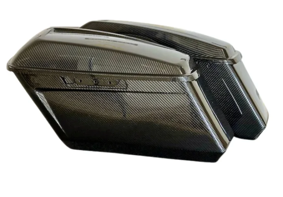 Harley Carbon Fiber Saddlebag Set