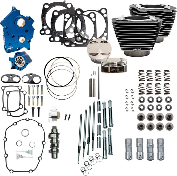 S&S 128" Power Pack - 114/117 M8 Oil Cooled