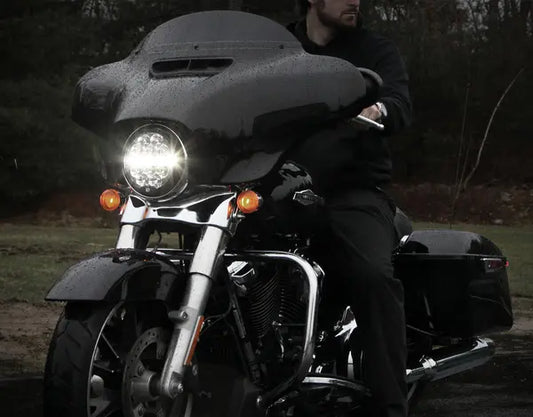 Denali D14 Destroyer LED Headlight Kit for Previous Gen Street Glide