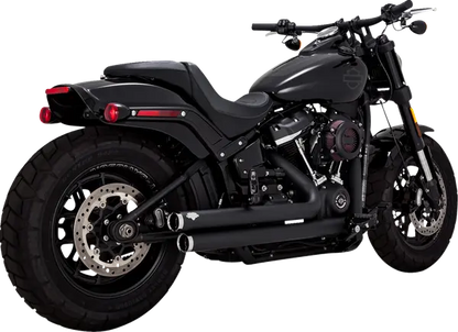 Vance & Hines 2-2 Big Shots Staggered Exhaust for M8 Softail