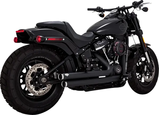 Vance & Hines 2-2 Big Shots Staggered Exhaust for M8 Softail