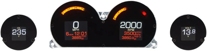 Dakota Four Gauge MLX Kit - Touring (2014-2023)