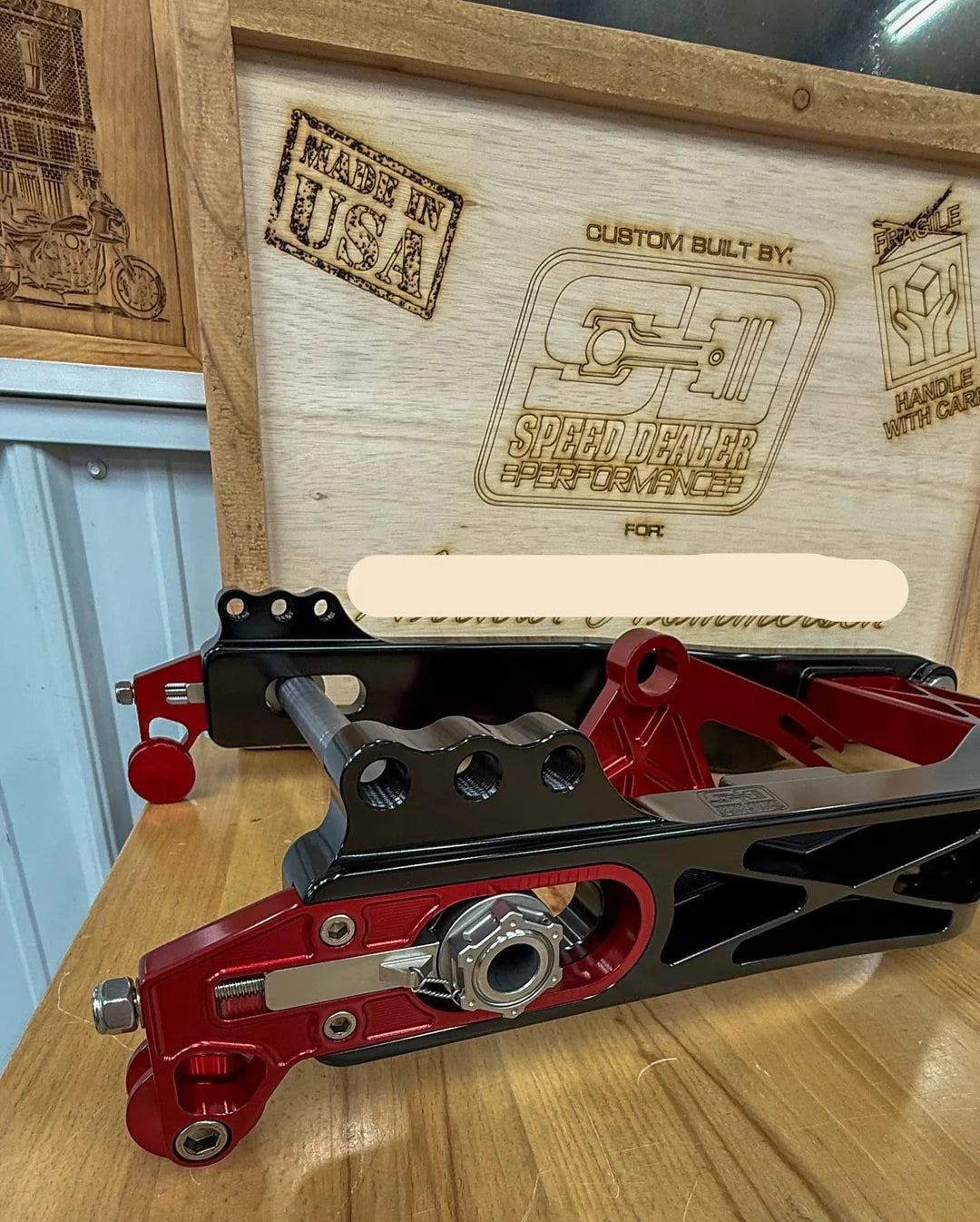 Speed Dealer Customs Swingarm For Touring